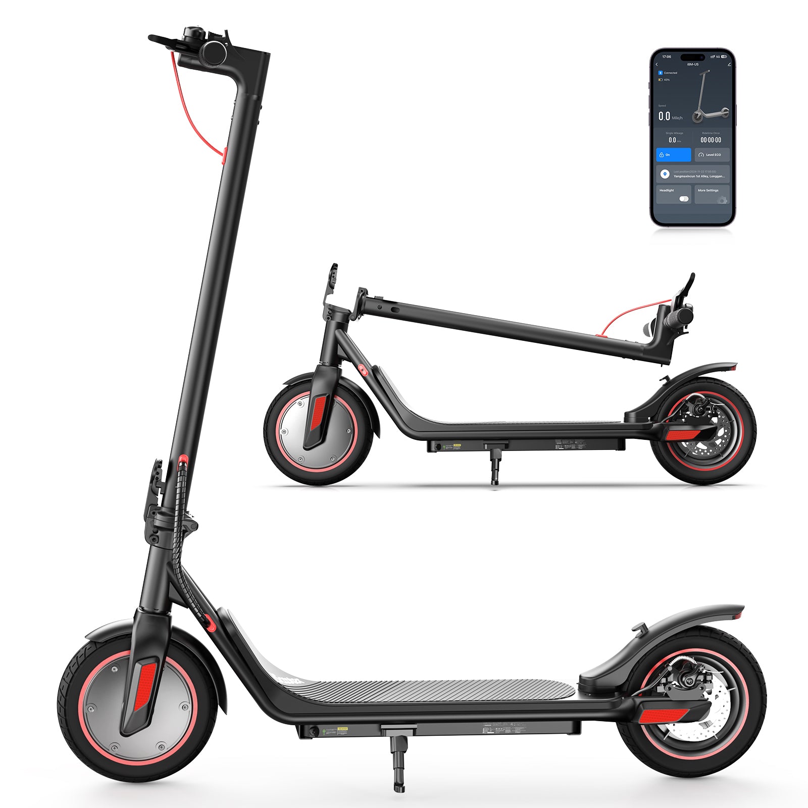 iScooter i9M Foldable Commuting Electric Scooter 500W