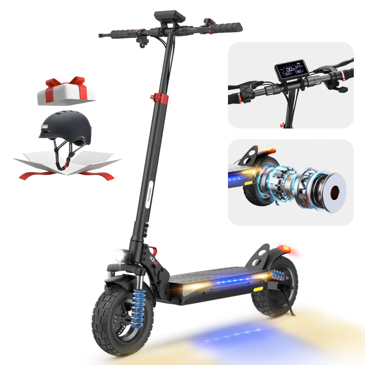 iScooter iX3 800W Off Road Electric Scooter