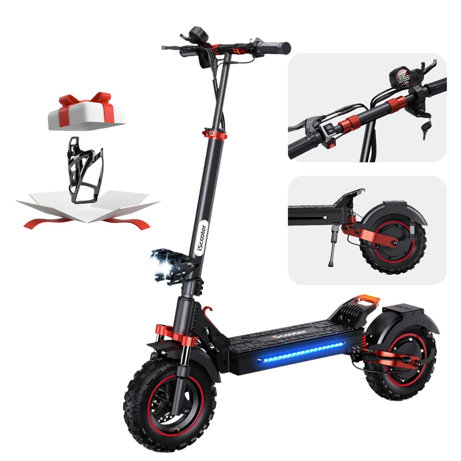 iScooter iX5S 1000W Off Road Electric Scooter