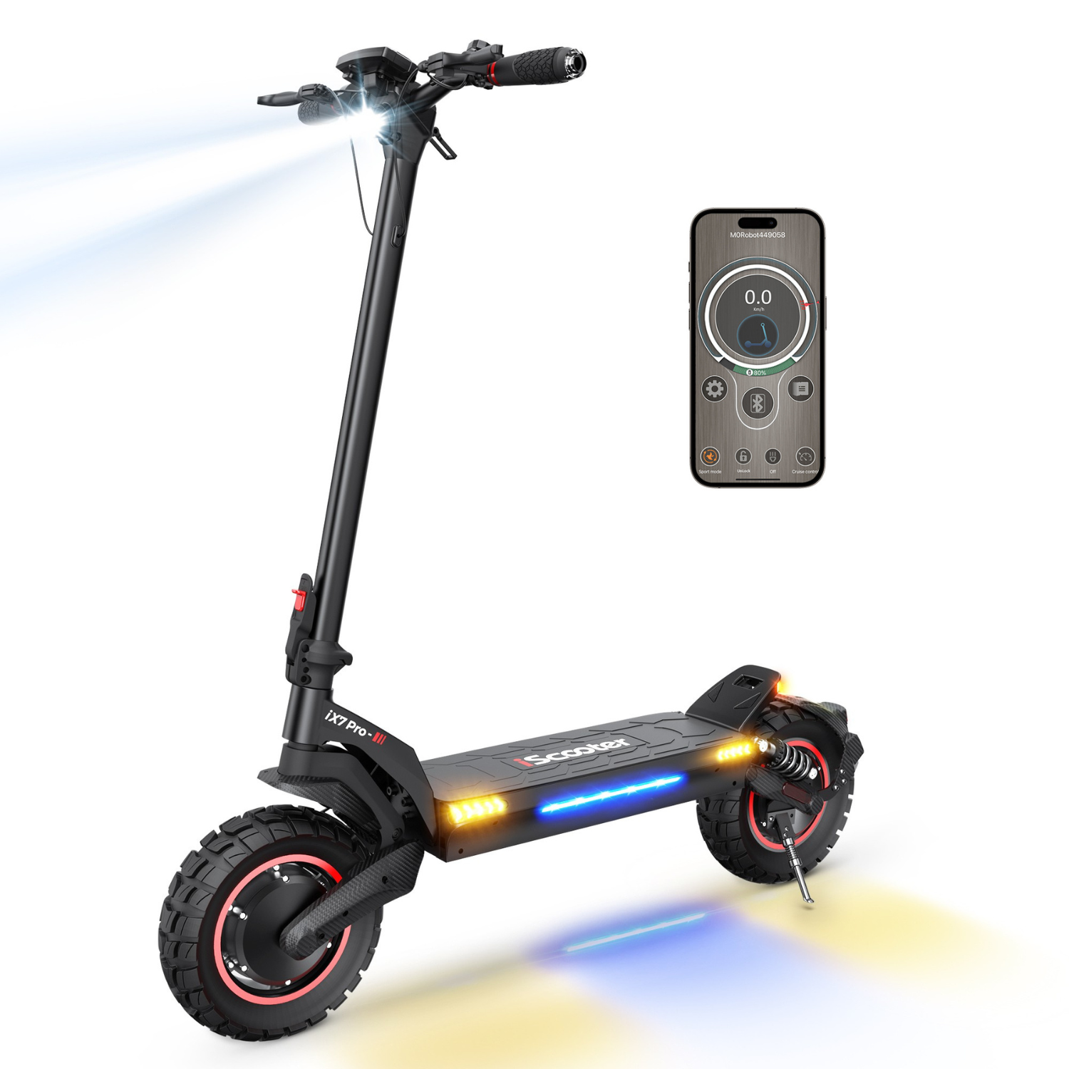 iScooter iX7Pro Dual Motor Off-road Electric Scooter