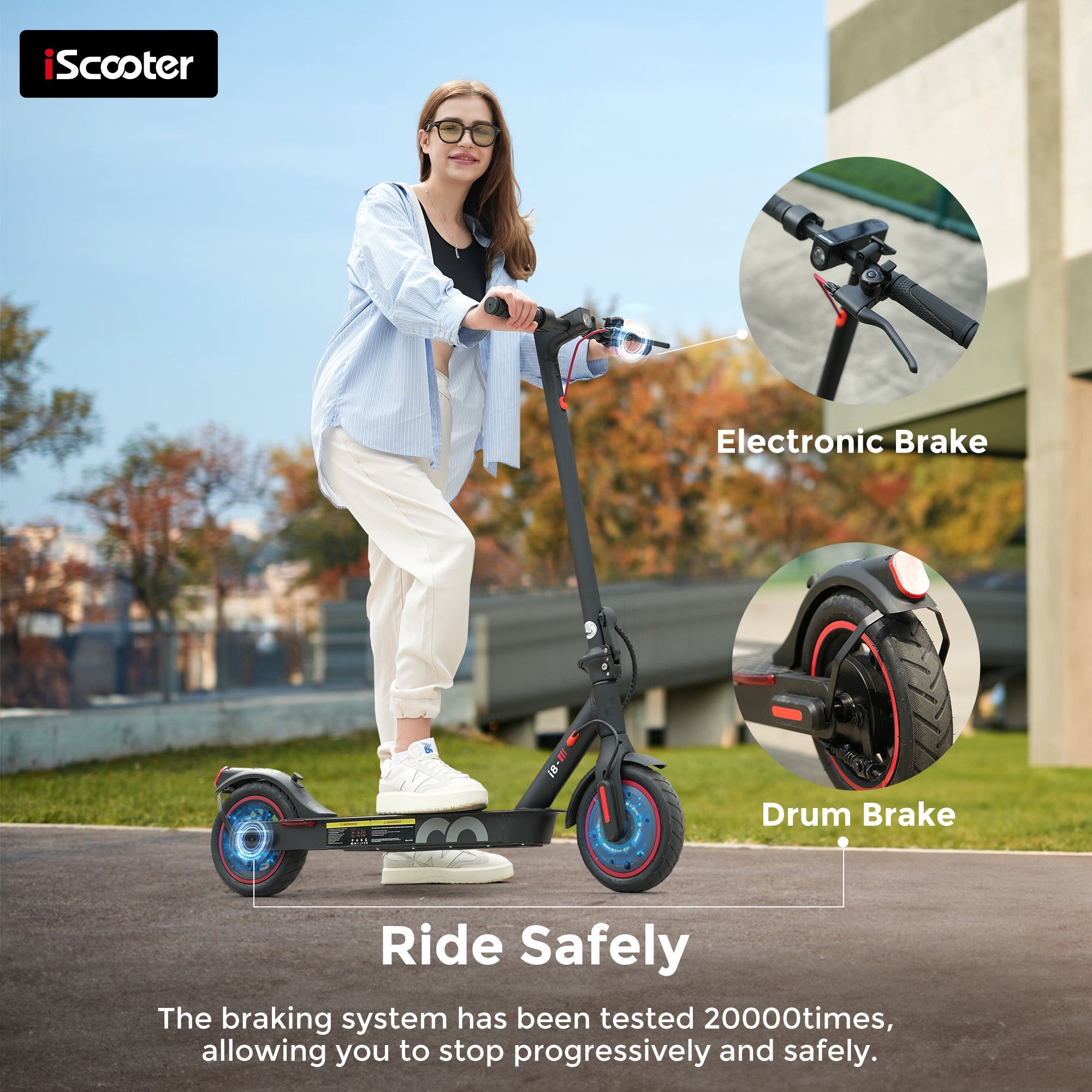 Trottinette électrique iScooter i8