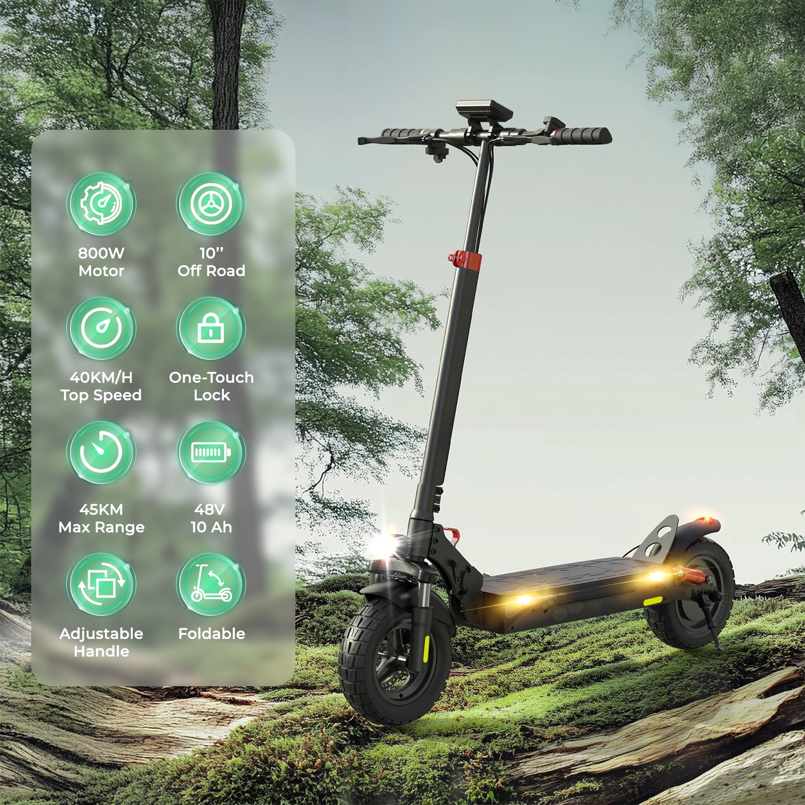 iScooter iX3 800W Off Road Electric Scooter