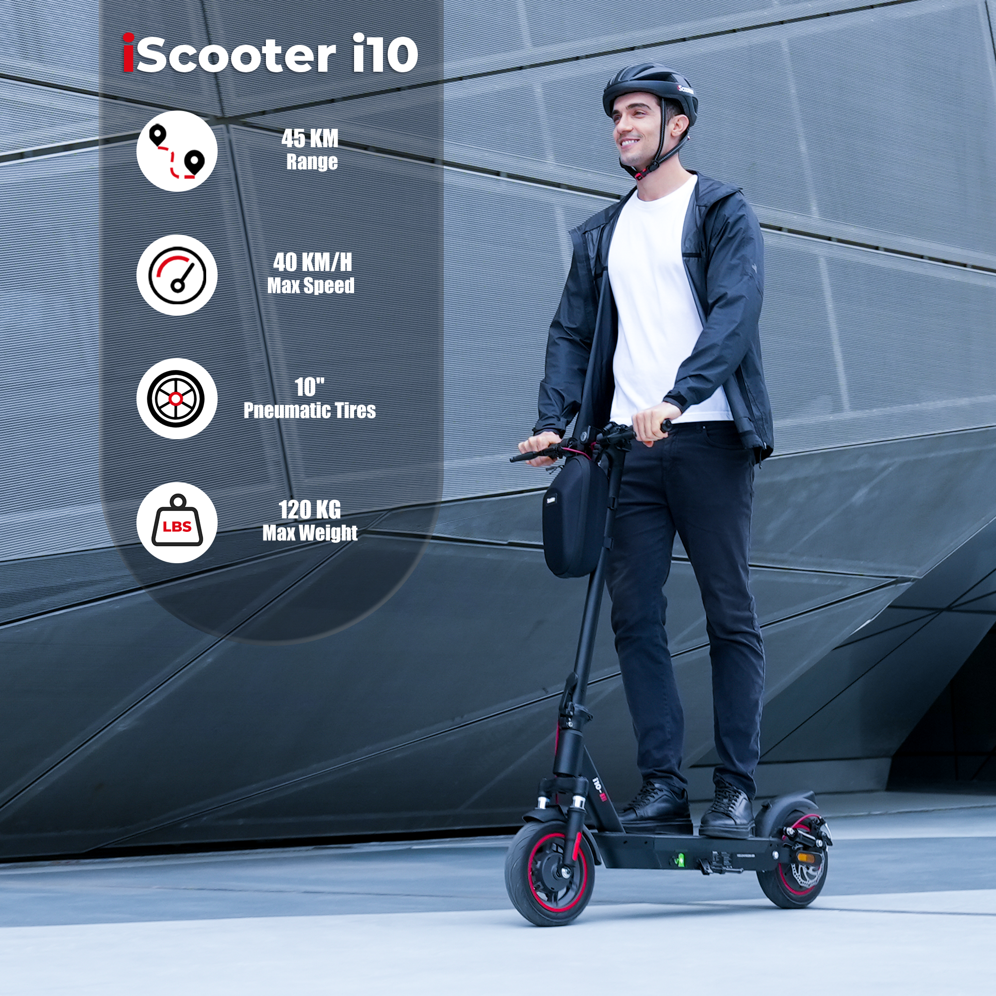 iScooter i10 Commuter Electric Scooter