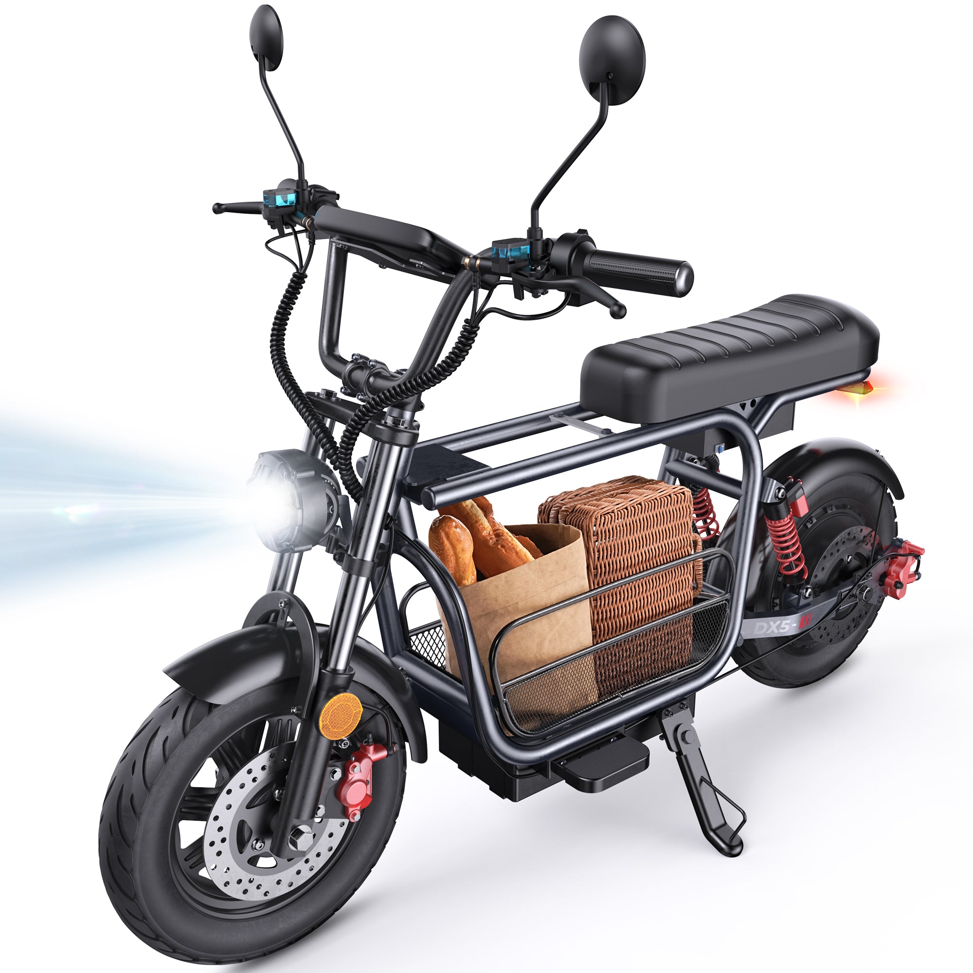 iScooter DX5 1500W Cargo Electric Scooter