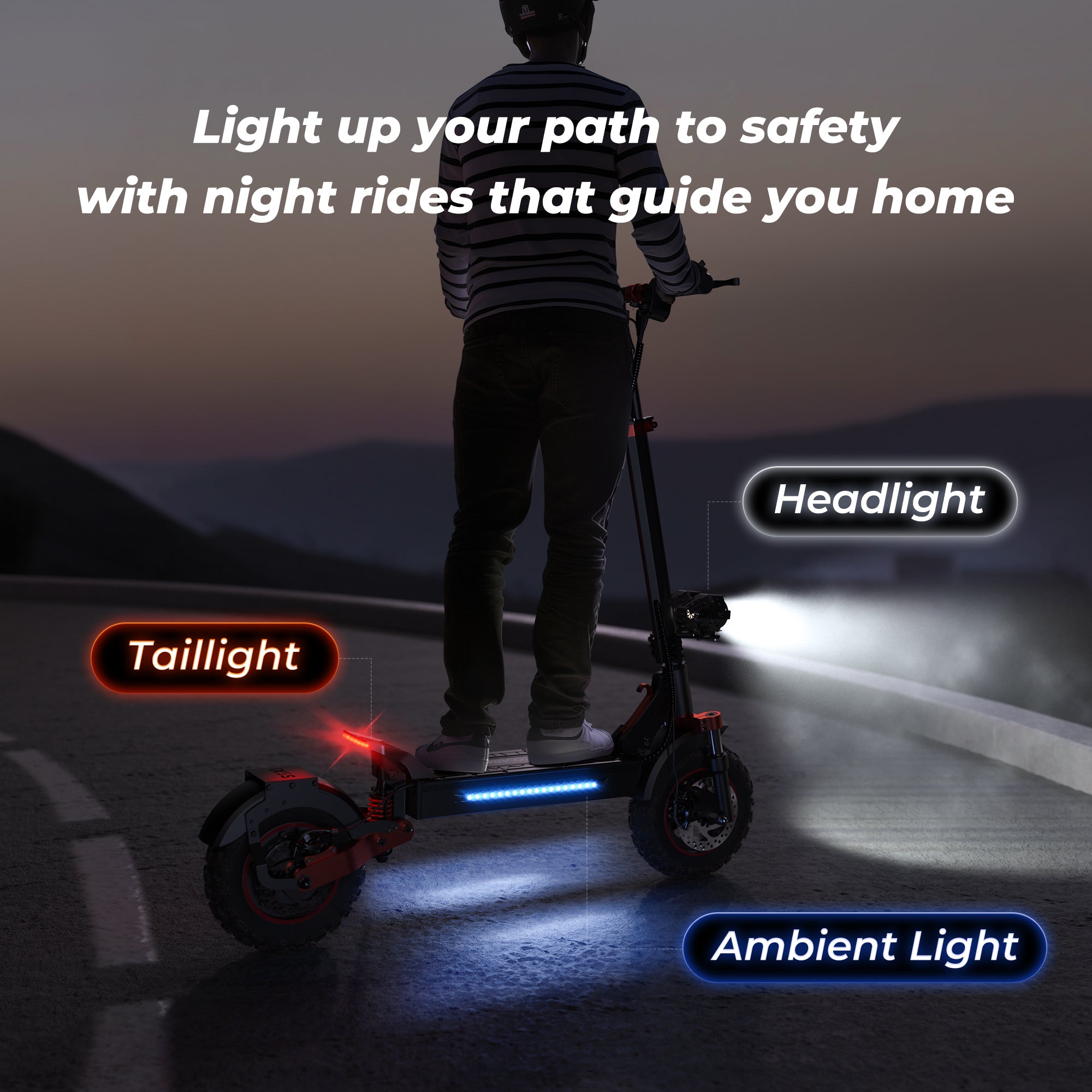 iScooter iX5S 1000W Electric Scooter