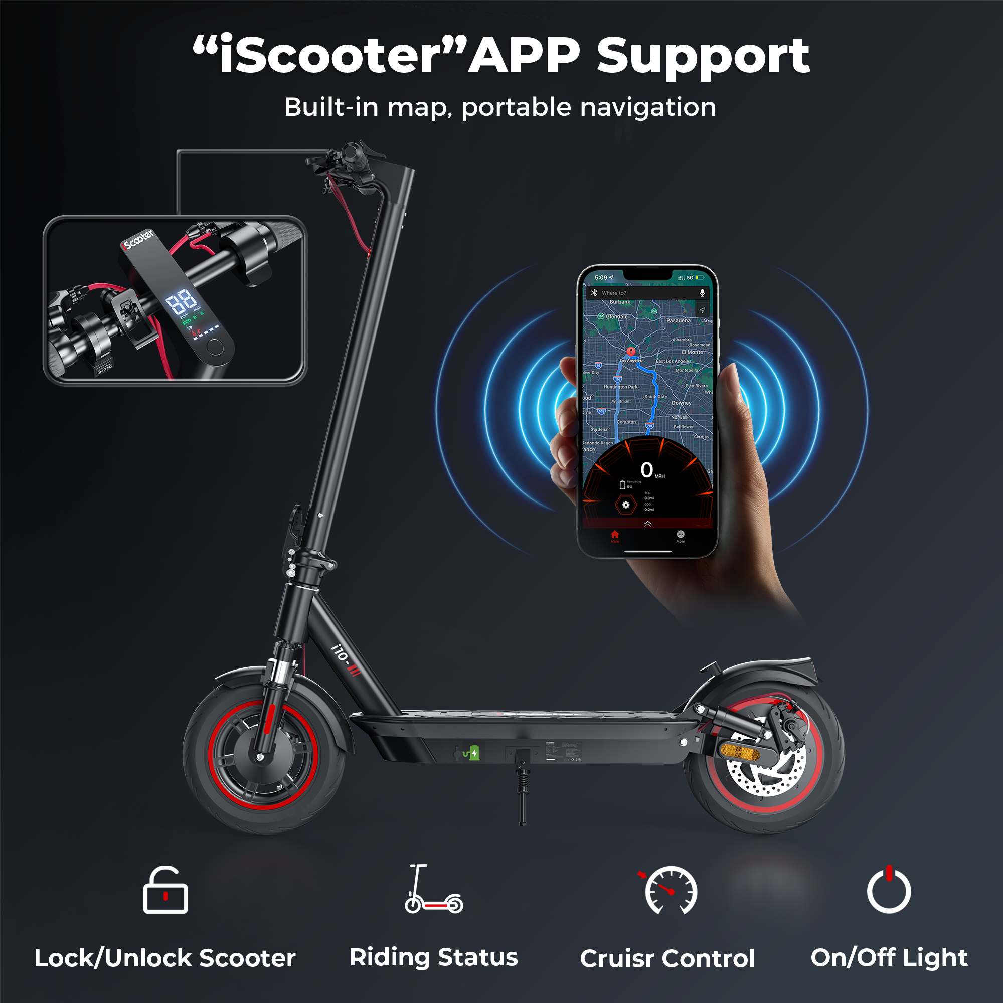 iScooter i10 Commuter Electric Scooter