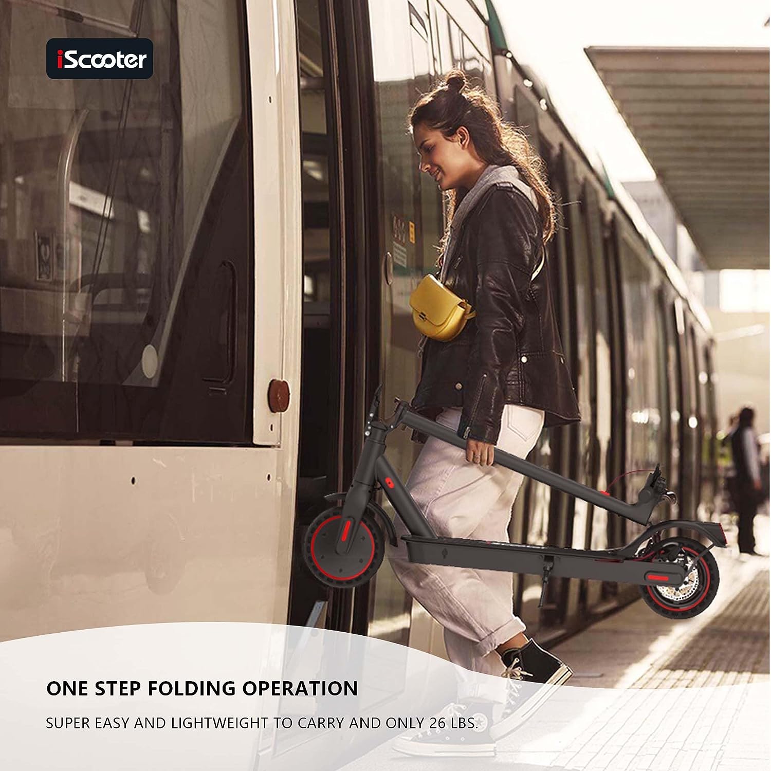 iScooter Foldable Commuting Electric Scooter