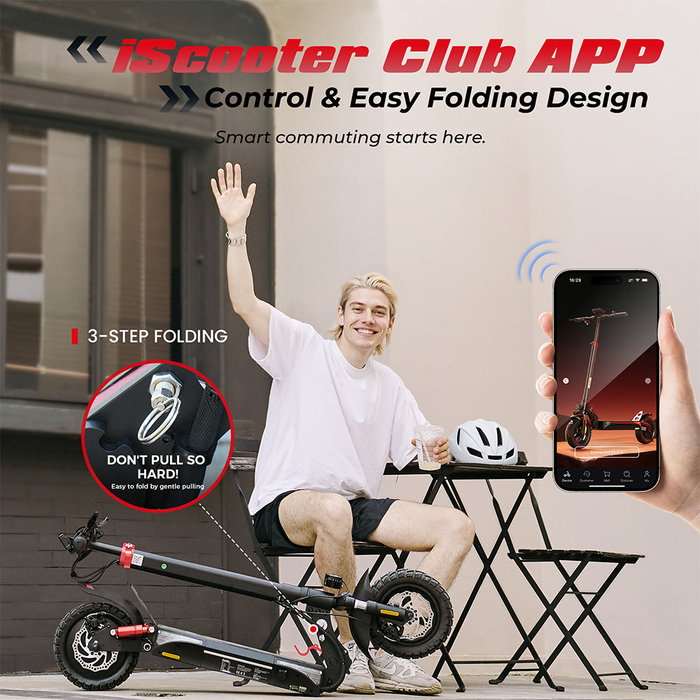 Trottinette électrique tout-terrain iScooter iX3