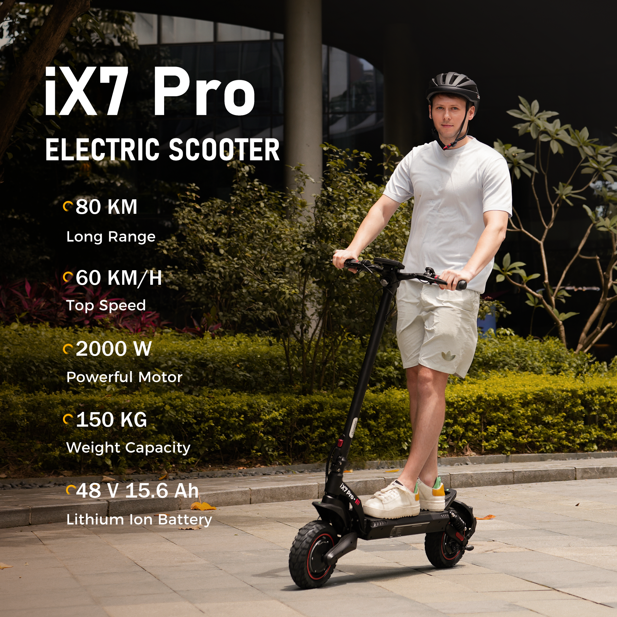iScooter iX7 Pro Dual Motor Off-road Electric Scooter