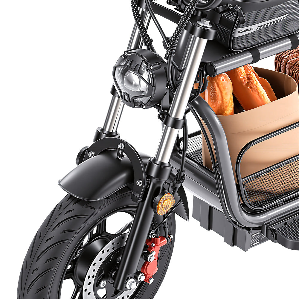 iScooter DX5 Cargo Electric Scooter with Seat