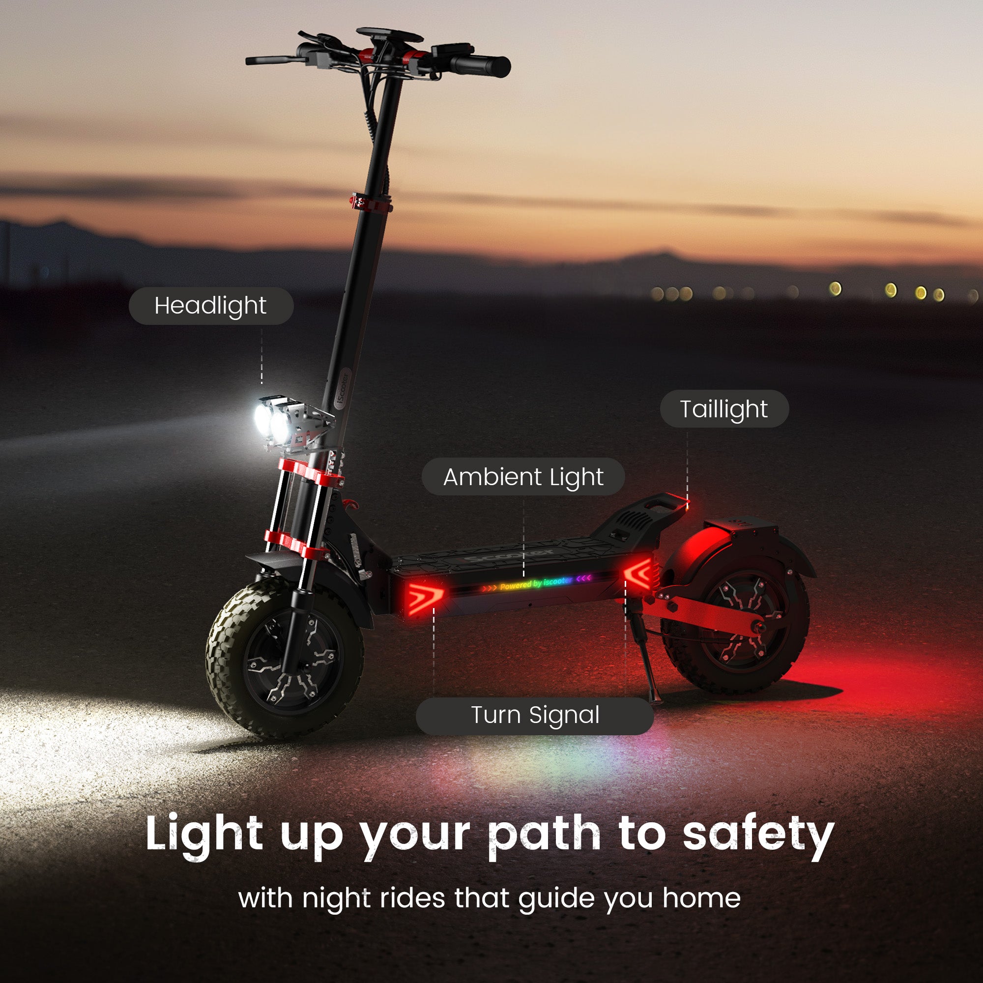 iScooter iX8 Off-Road 2400W Electric Scooter