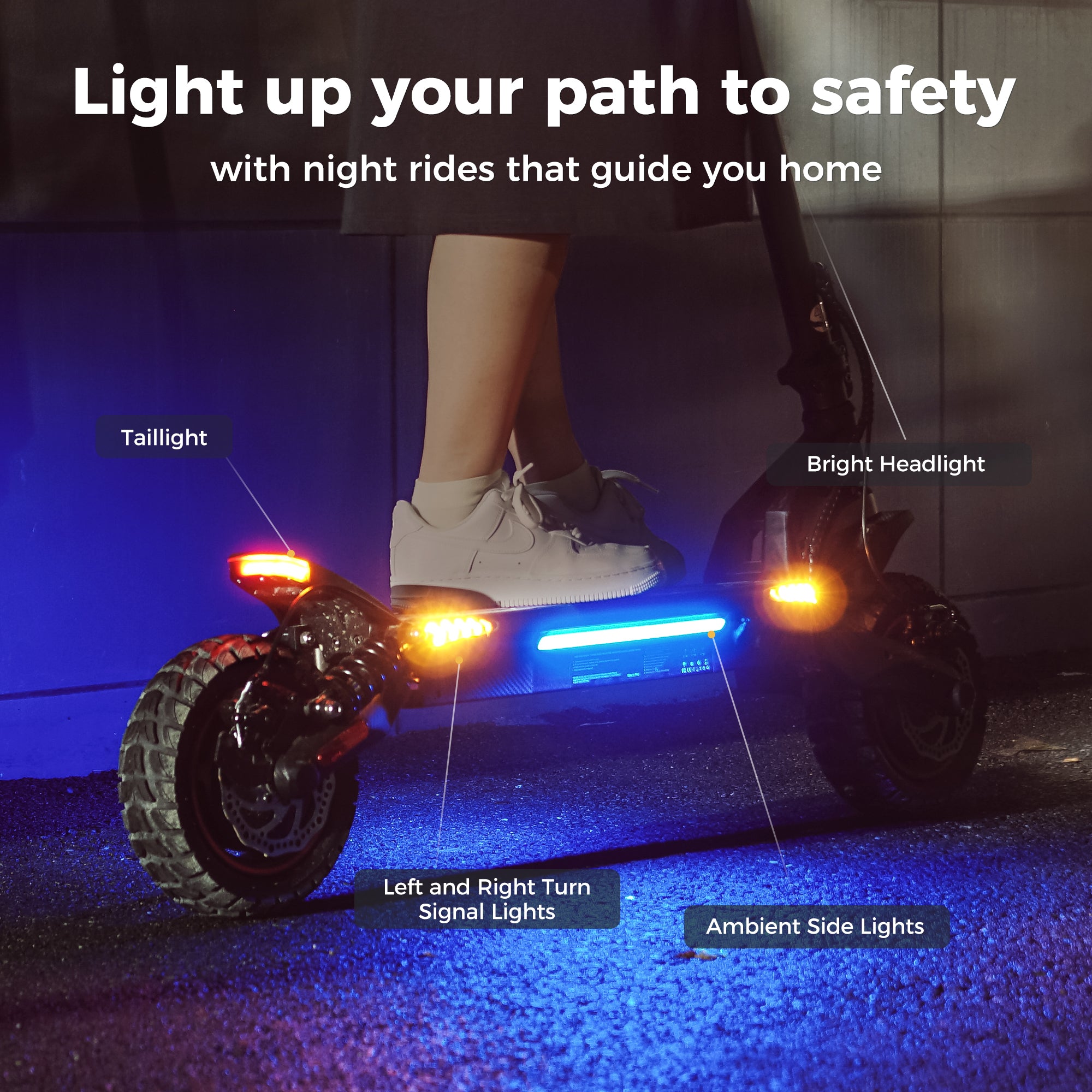 iScooter iX7Pro Dual Motor Off-road Electric Scooter