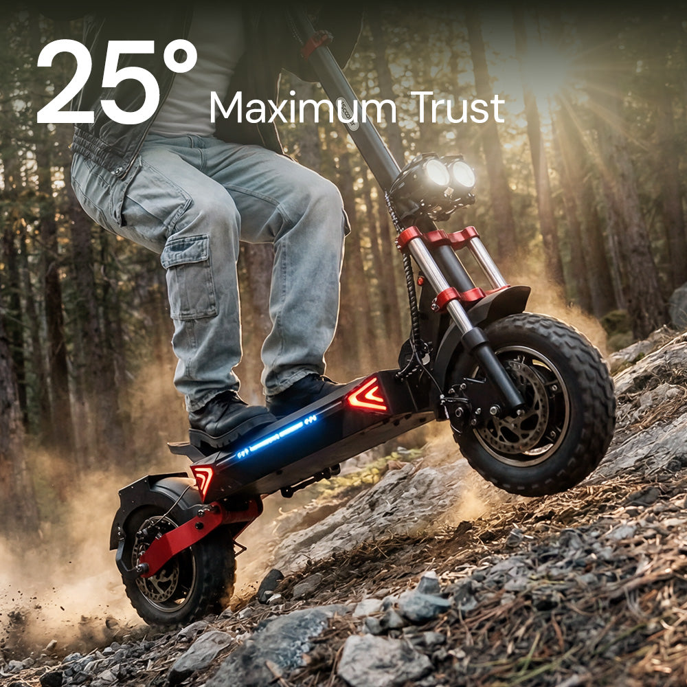iScooter iX8 Off-Road Dual Motor Electric Scooter
