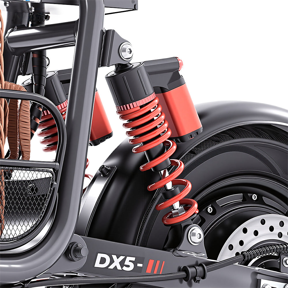 iScooter DX5 Cargo Electric Scooter with Seat