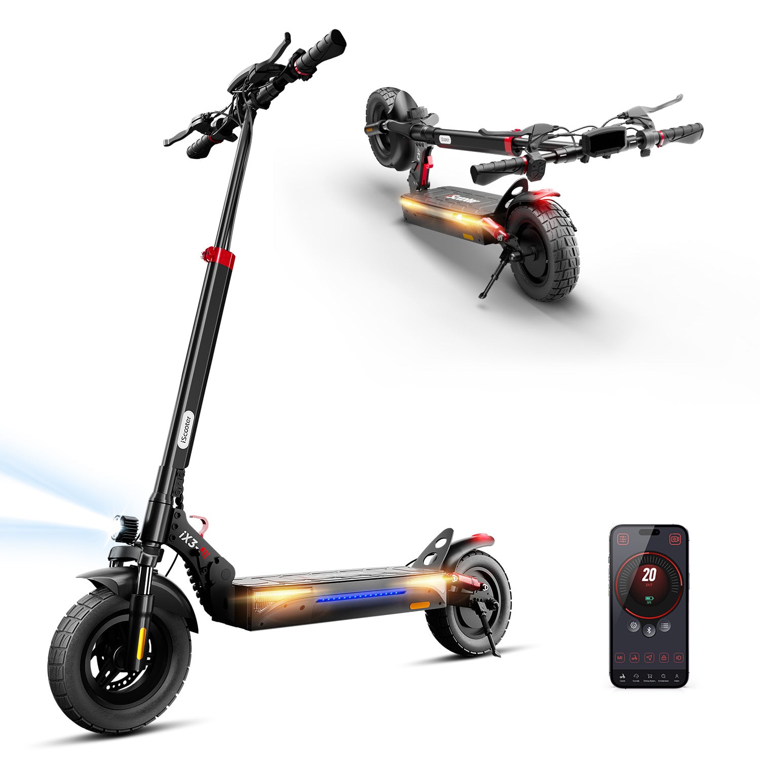 iScooter iX3 800W Off Road Electric Scooter