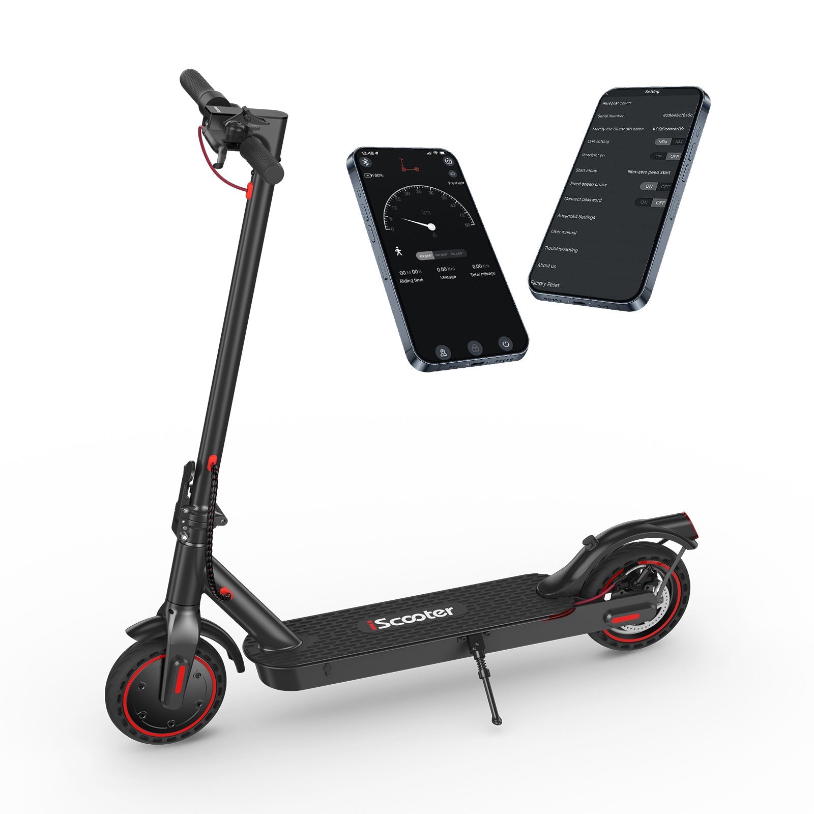 Trottinette électrique pliable pour trajets quotidiens iScooter i9
