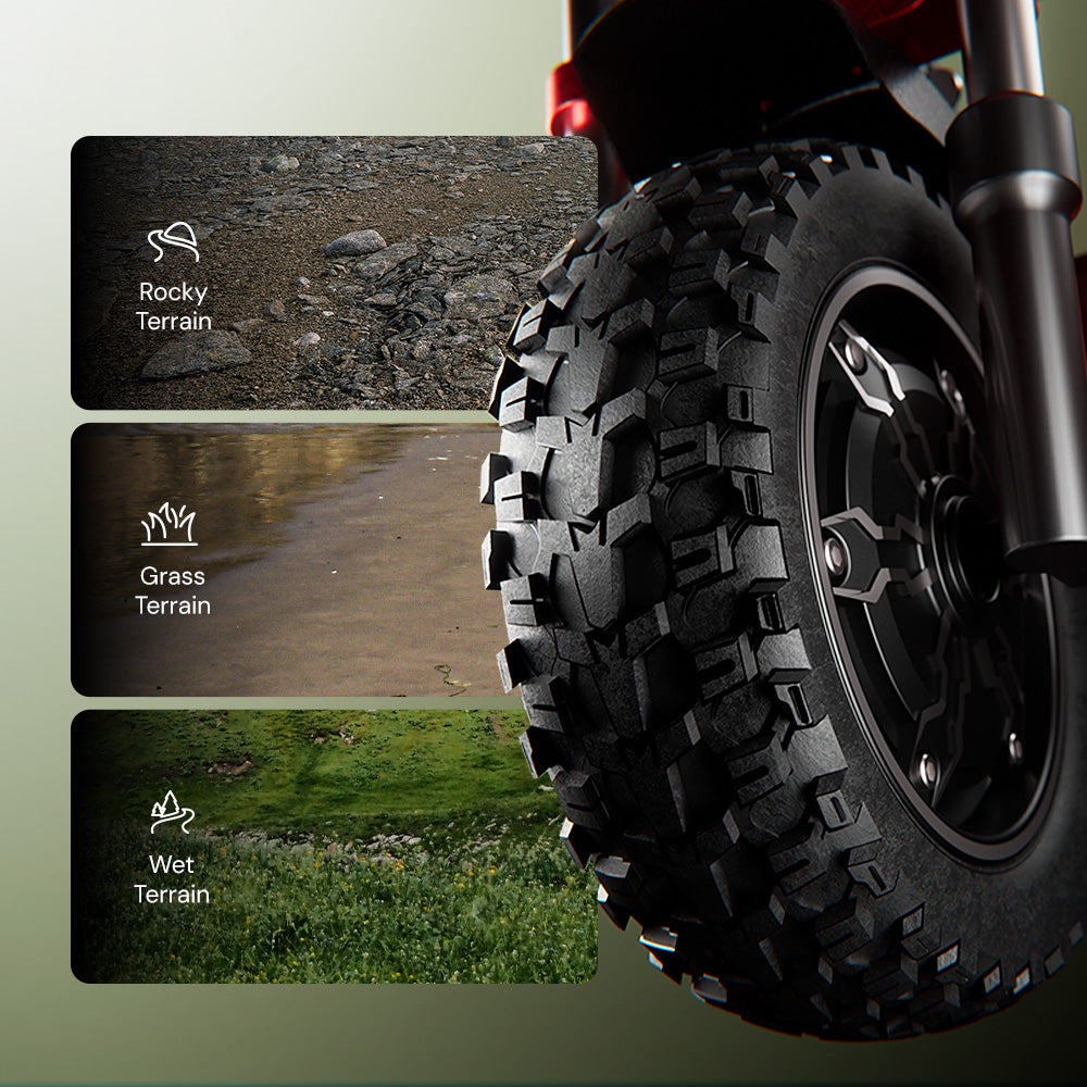 iScooter iX8 Off-Road Dual Motor Electric Scooter