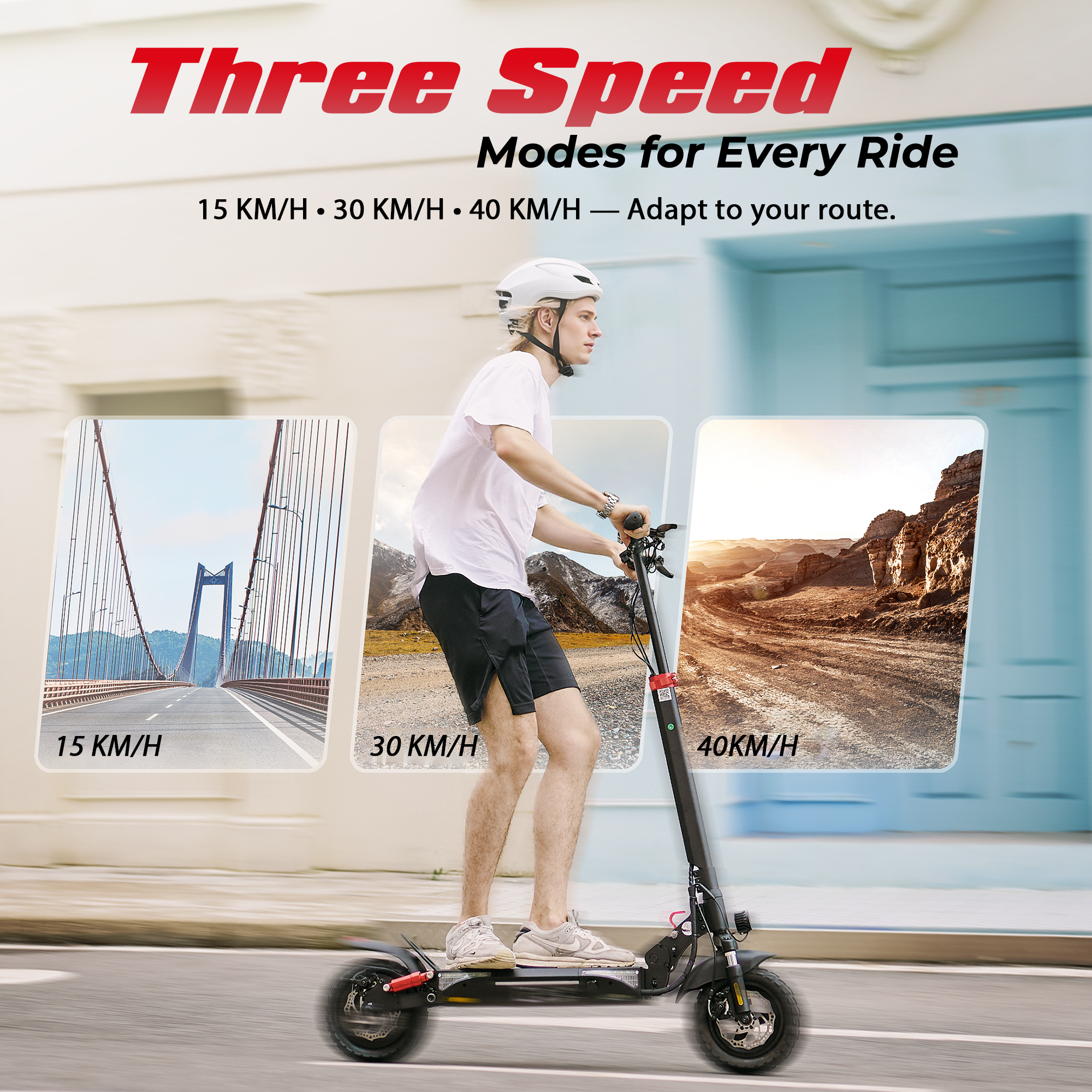 Trottinette électrique tout-terrain iScooter iX3