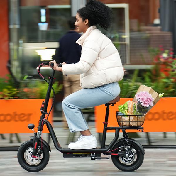 iScooter i12 500W Electric Scooter with Seat