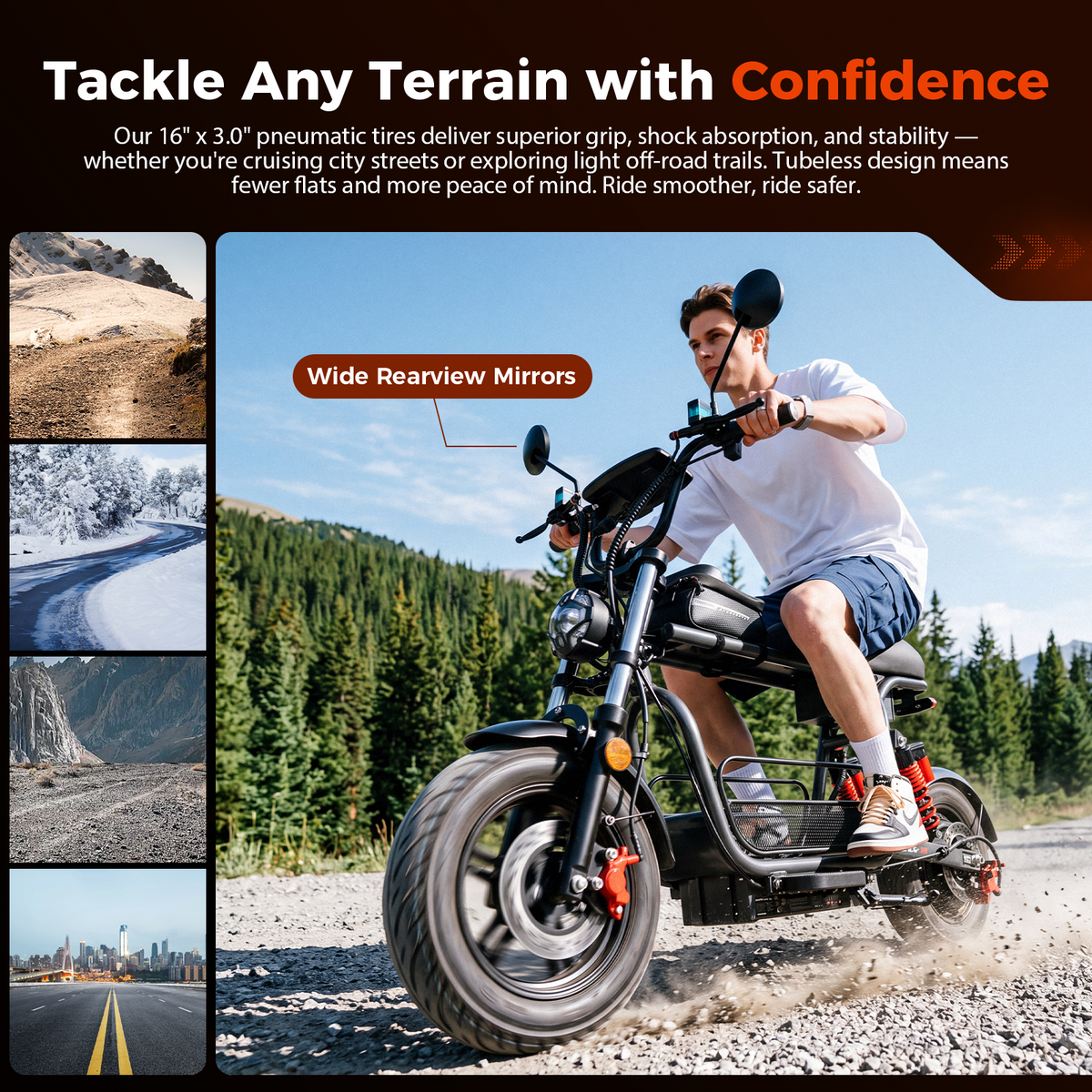 iScooter DX5 Cargo Electric Scooter with Seat