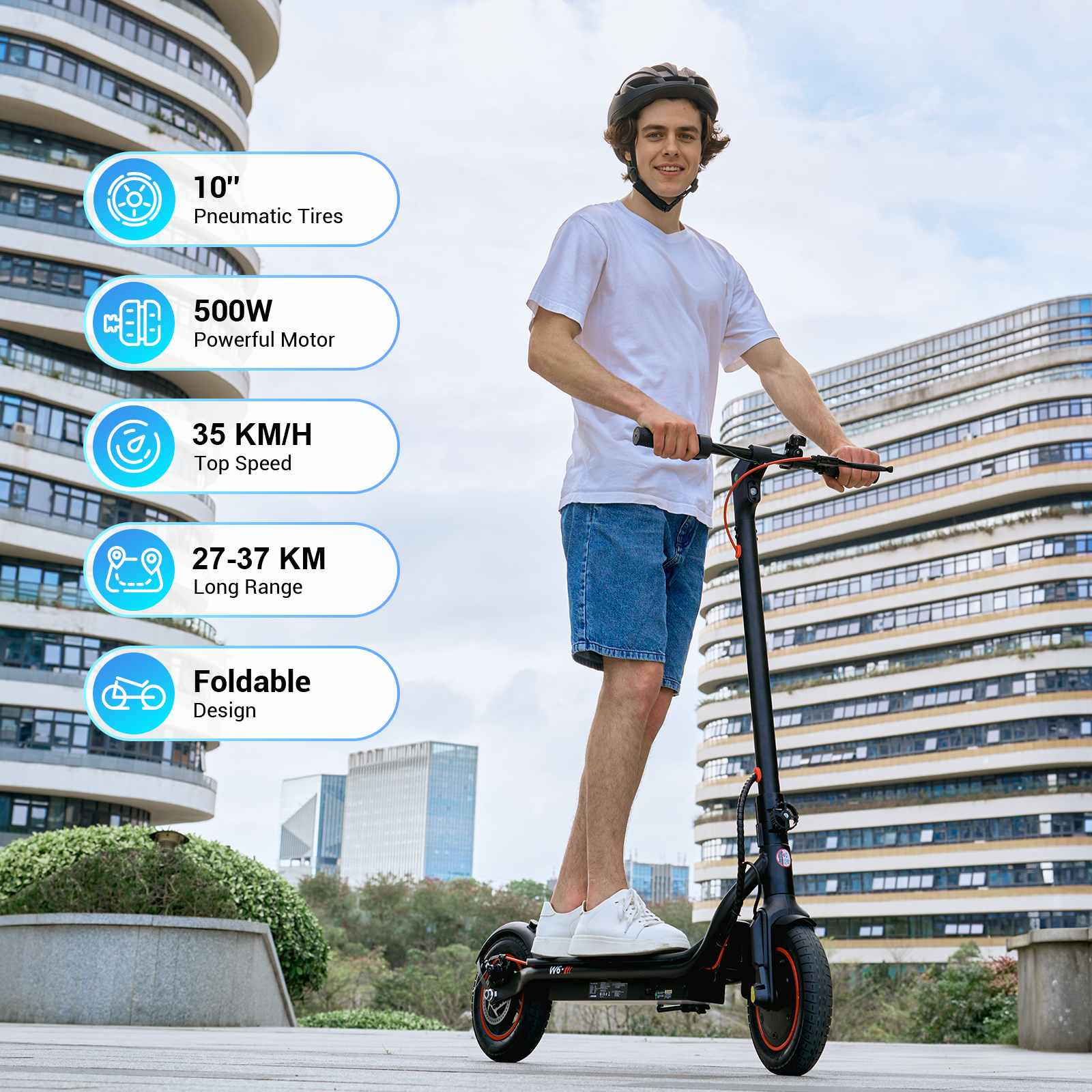 X6 500W Commuter Electric Scooter