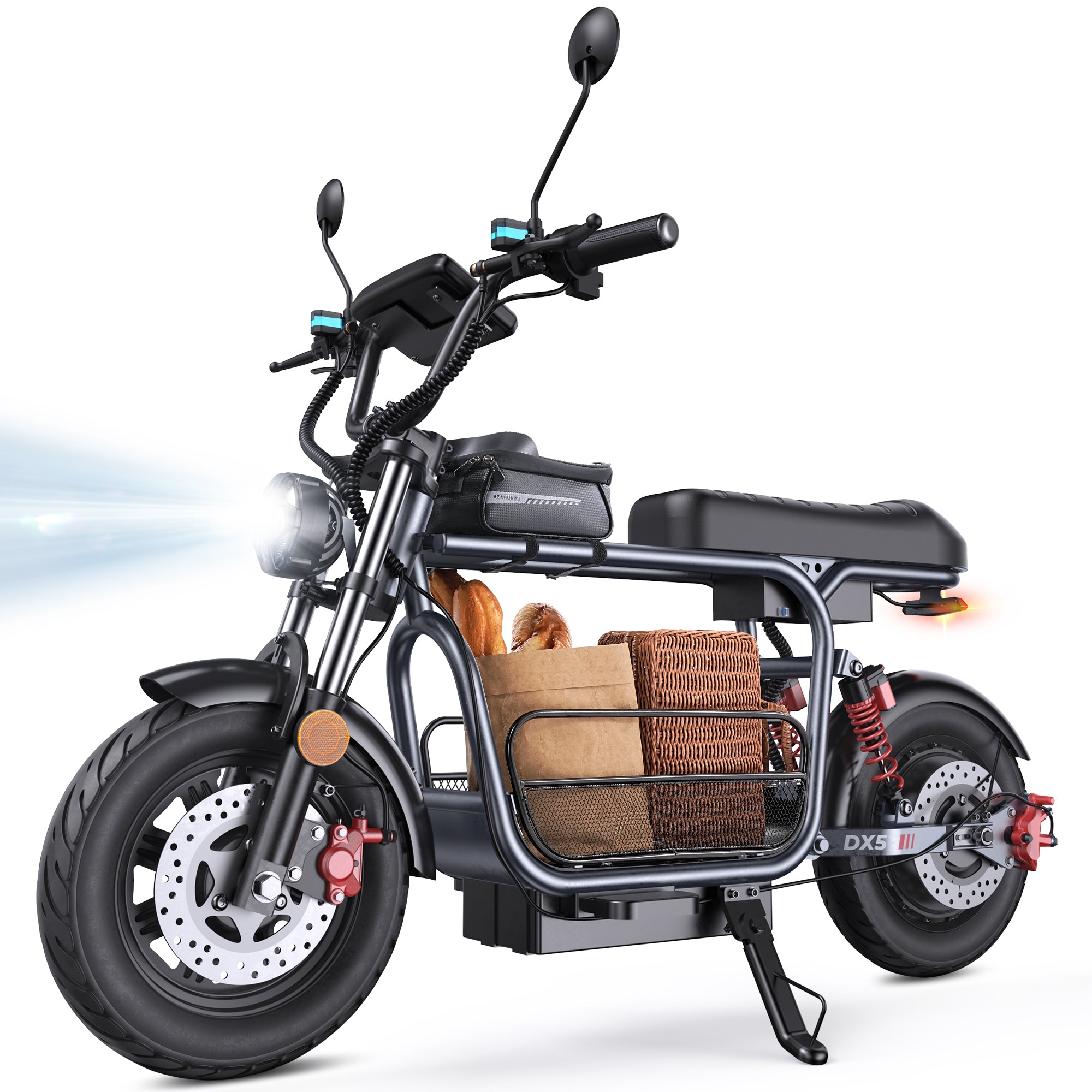iScooter DX5 1500W Cargo Electric Scooter