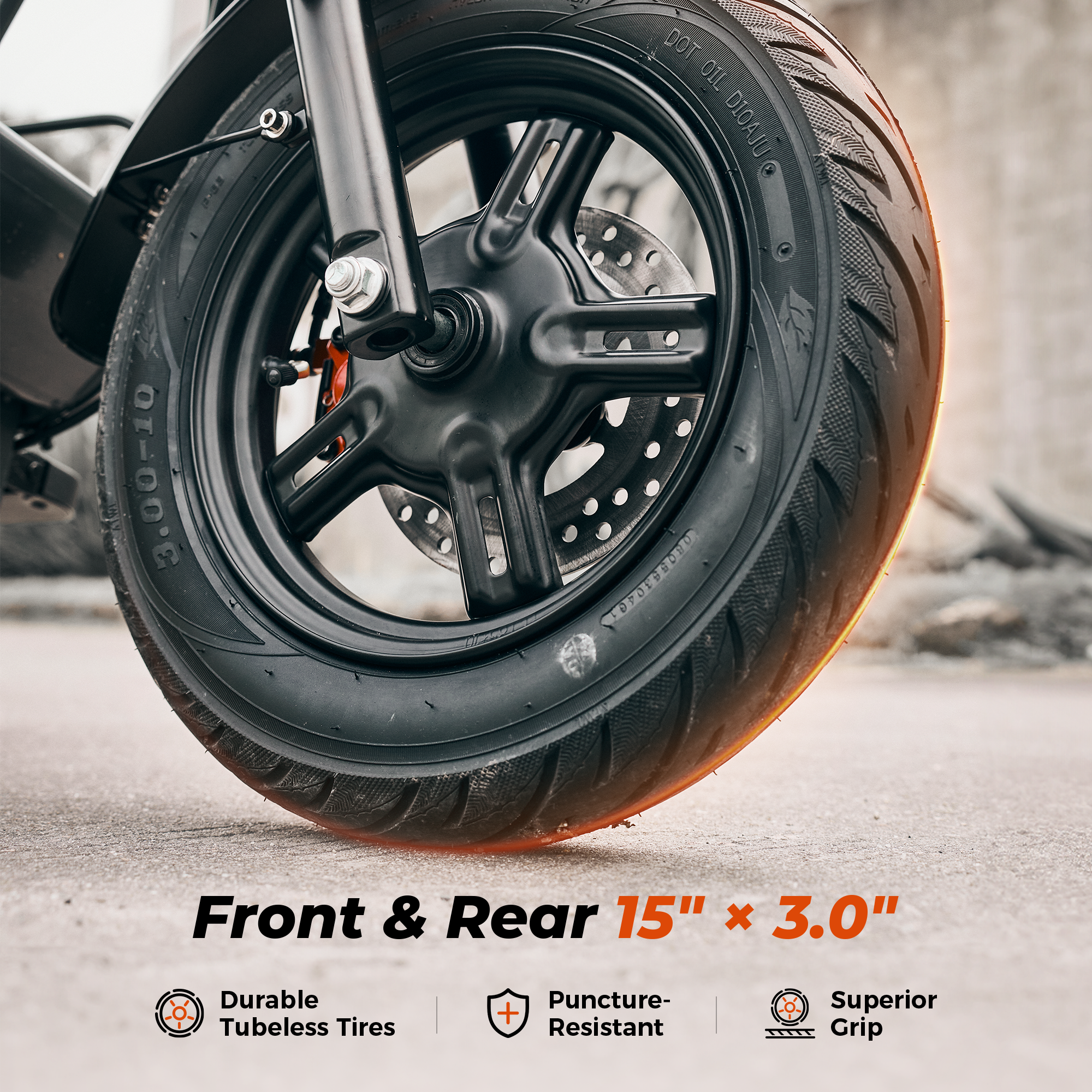 iScooter DX5 1500W Cargo Electric Scooter