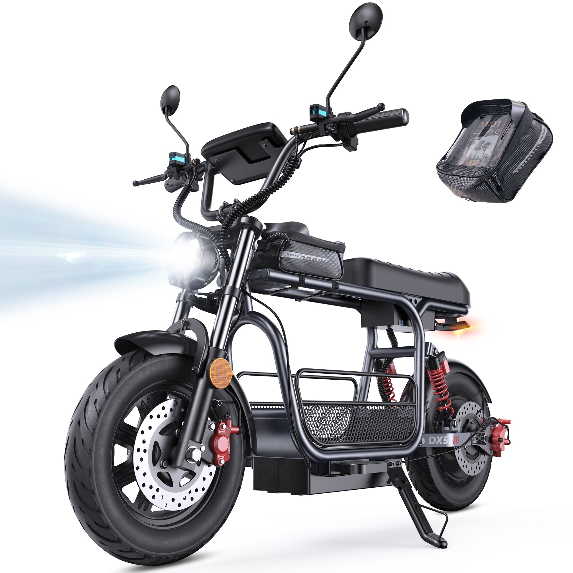 iScooter DX5 1500W Cargo Electric Scooter