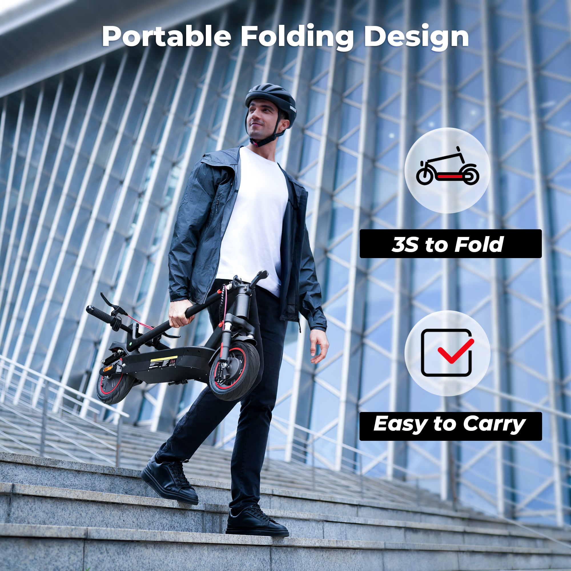 iScooter i10 Series Commuter Electric Scooter for Adult