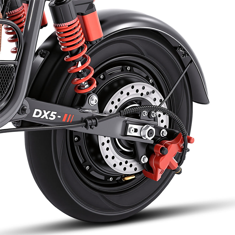 iScooter DX5 Cargo Electric Scooter with Seat