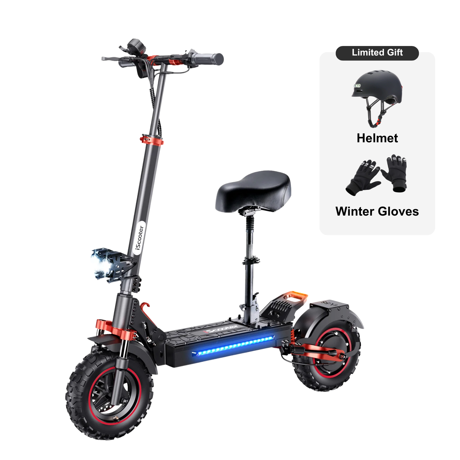 iScooter iX5S 1000W Off Road Electric Scooter