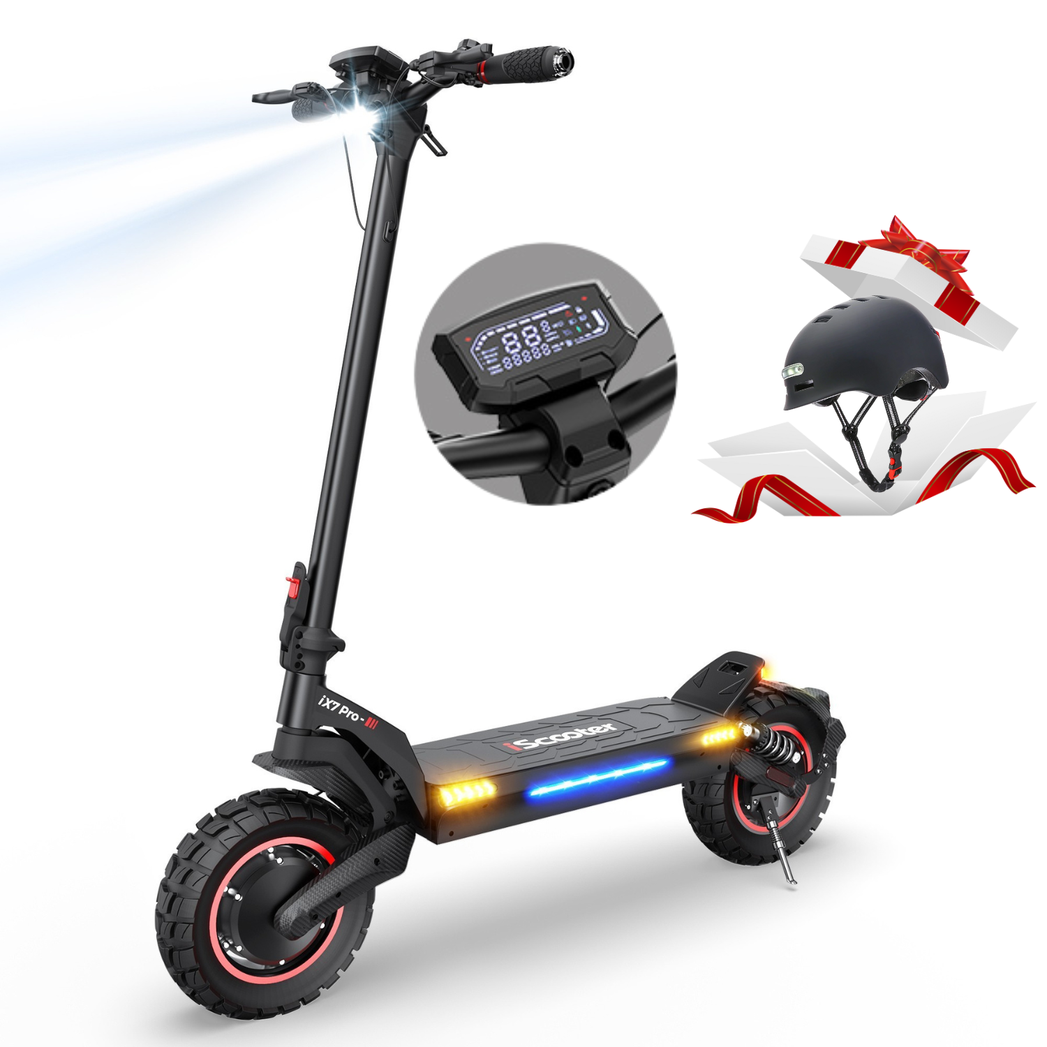 iScooter iX7 Pro Dual Motor Off-road Electric Scooter