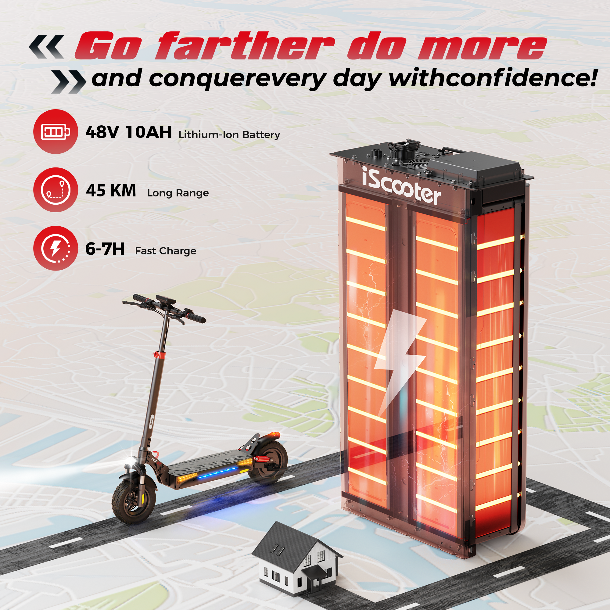 iScooter iX3 Off Road Electric Scooter