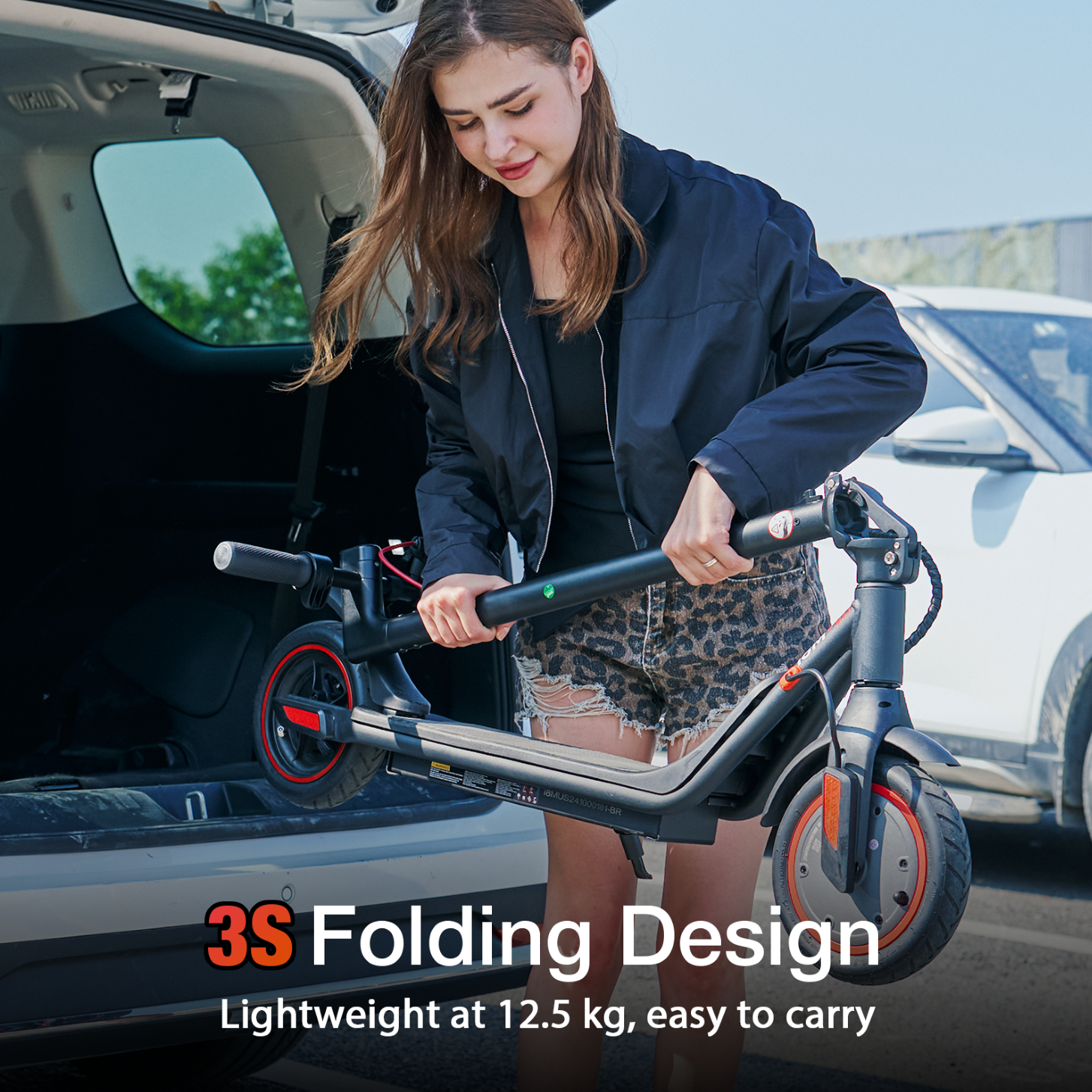 Trottinette électrique iScooter i8M, autonomie de 25 km